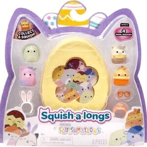 🎉6 for $30🎉 Squishmallows Squish-a-longs with case